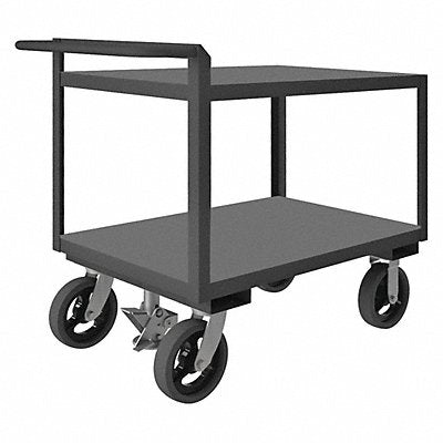 GRAINGER RSCR243636ALDFL8MR95 Utility Cart 2 400 lb Steel