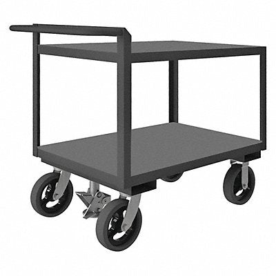 GRAINGER RSCR306036ALDFL8MR95 Utility Cart 2 400 lb Steel