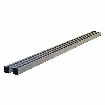 PRO-LINE UR60A31 Upright Supports 60Wx1-5/8Dx5 H Grey PR