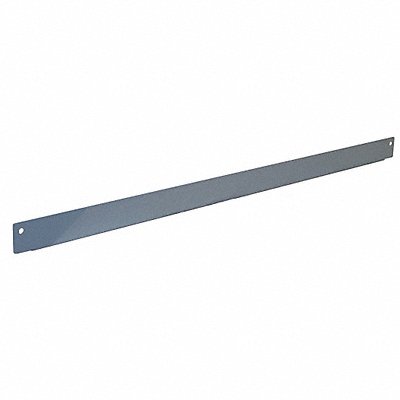 PRO-LINE BH72L14 Bin Rail 72 W x 1-1/2 D x 2-5/8 H Blue