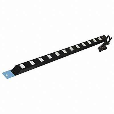 PRO-LINE ES48ESMR60L14 Power Strip 60W x 1-1/2D x 1-1/2H Blue