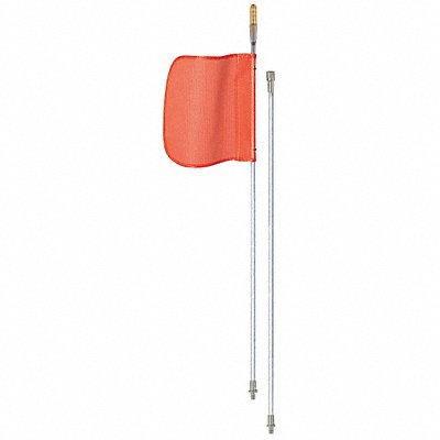 CHECKERS INDUSTRIAL PROD INC FS8XLSPQDO Warning Whip 8 ft Includes Flag