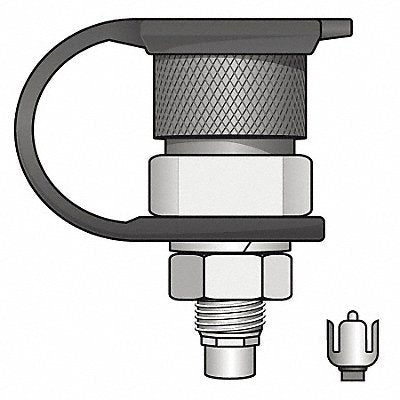 CHECKERS INDUSTRIAL PROD INC FSQDB Female Quick Disconnect Base Mounts