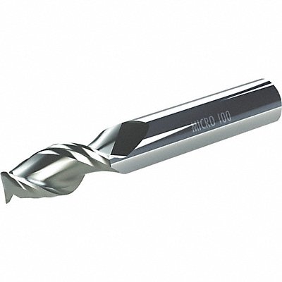 MICRO 100 ARC2502010 Corner Radius End Mill 1/4 Carb 0.0100 rad