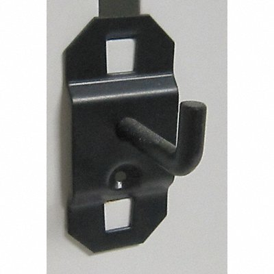GRAINGER 5TPK0 G0528 Single Rod Pegboard Hook 1 1/2 in L PK5