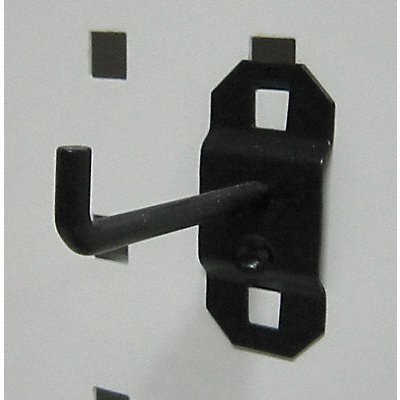 GRAINGER 5TPK1 G0529 Single Rod Pegboard Hook 2 1/2 in L PK5