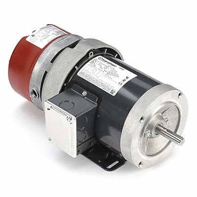 MARATHON MOTORS 056T17F5348 Motor 1/3 HP 1725 rpm 56C 208-230/460VAC