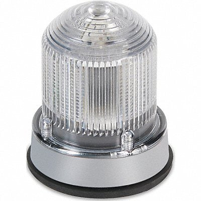 EDWARDS SIGNALING 125XBRMW120A Warning Light LED 120VAC White 65 FPM