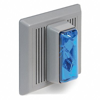 EDWARDS SIGNALING 868STRBN5 Horn Strobe Blue 5-1/2 in H 120VAC
