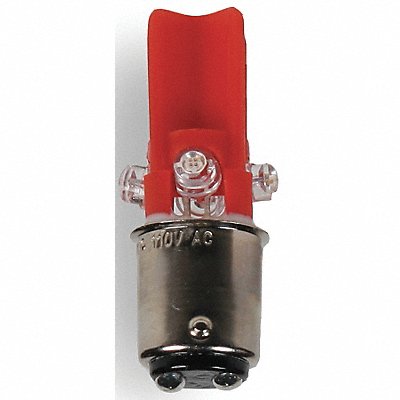 EDWARDS SIGNALING 270LEDR120V T3-1/4 Double Contact Bayonet (BA15d)