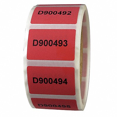 NOVAVISION INC XSG2111RESN250 Tamper-Evident Tape 1Inx1-1/2In PK250