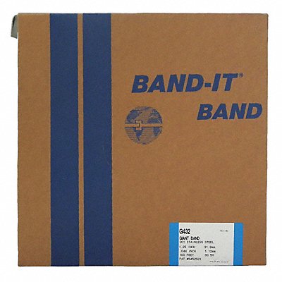 BAND-IT GRG432 SS Band Heavy Duty Steel 1-1/4