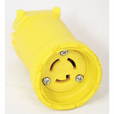GRAINGER CL515DF Connector 125VAC 15A L5-15R 2P 3W 1PH