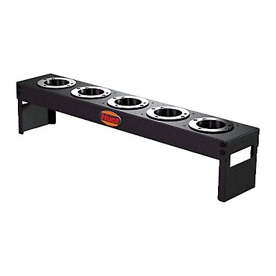 HUOT 14790 Tool Tote Rack Steel 50 Taper Tools 5 Pc