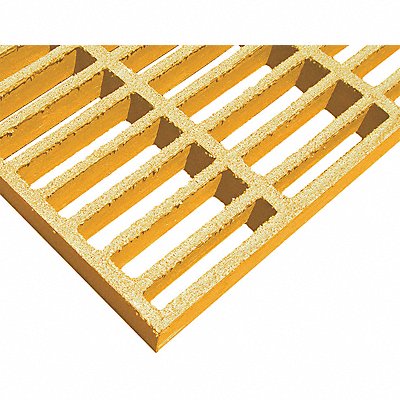 FIBERGRATE 878814 Molded Grating Span 4 ft.