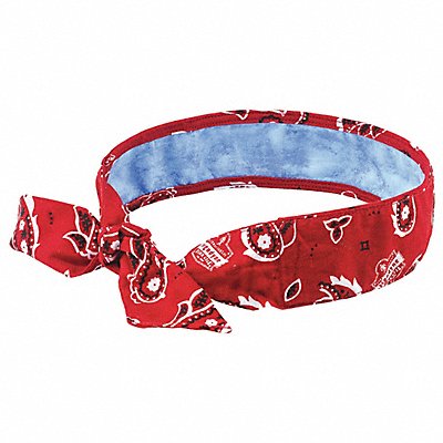 CHILL-ITS BY ERGODYNE 6700CT Cooling Bandana One Size Red