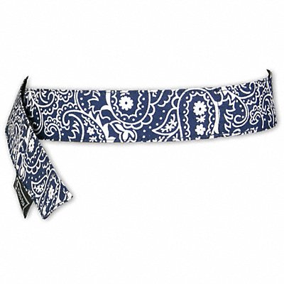 CHILL-ITS BY ERGODYNE 6705CT Cooling Bandana Navy One Size