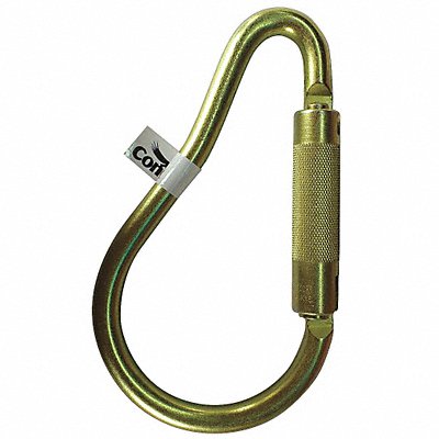 CONDOR 16V858 Carabiner Steel 8-1/8 in L Auto-Lock