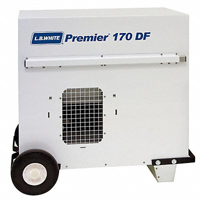L.B. WHITE CS170BSDN22168T Ductble Tent Portable Gas Heater 1200cfm
