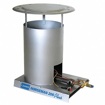 L.B. WHITE 900320C Convctn Prtble Gas Flr Heatr LP 6250sqft