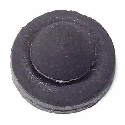 GRAINGER 1257034S Bumper 3/8in. Black Rubber PK100