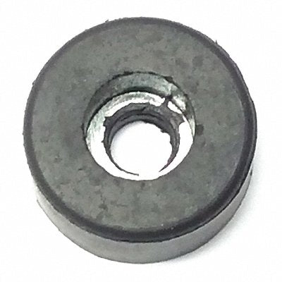 GRAINGER 2076W400 Bumper 1/2 in Black Rubber PK50