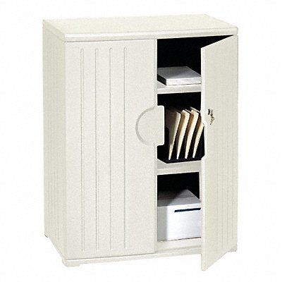 ICEBERG 92563 Storage Cabinet HDPE Platinum 46 In