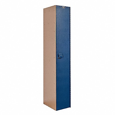 HALLOWELL HPL12821ATB Locker 1x1Locker Bl/Taupe 72 x12 x18 Assm