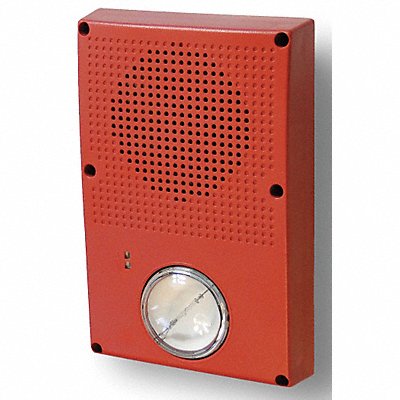 EDWARDS SIGNALING WG4RNSVMC Outdoor Speaker Strobe Red