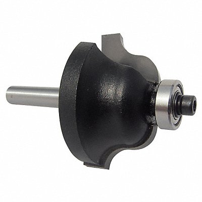 WESTWARD 16Y558 Roman Ogee Cut Profile Router Bit 1-1/2