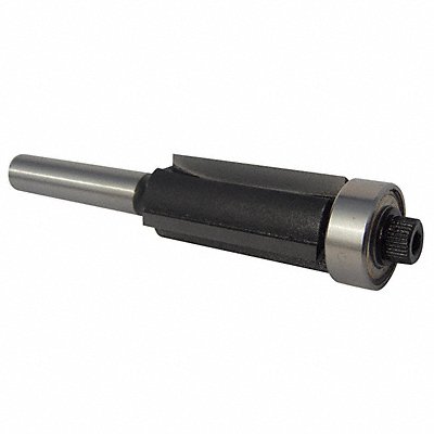 WESTWARD 16Y589 Flush Trim Profile Router Bit 1/4