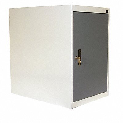 PRO-LINE CSDR627607 Overhead Cabinet 26Wx12Dx14H White/Blue