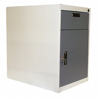 PRO-LINE C16SDR26627607 Cabinet Pedestal 26Wx26Dx26H White/Blue