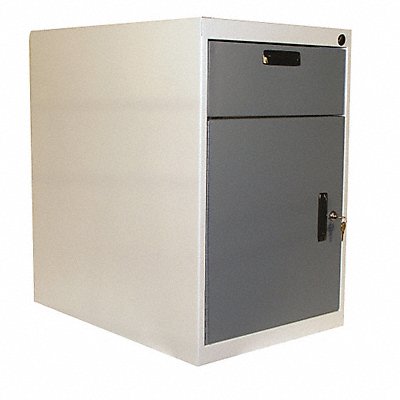 PRO-LINE C16SDL26627607 Cabinet Pedestal 26Wx26Dx26H White/Blue