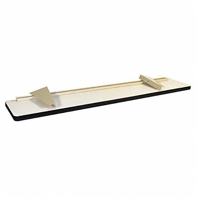PRO-LINE CSPL1260PLFLH11 Cantilever Shelf 1-1/4 in H 48 in L