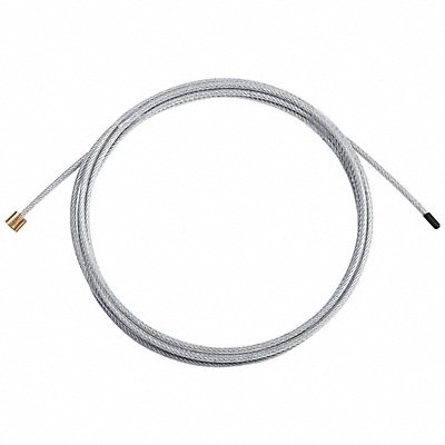 BRADY 170408 Cable Lockout 1/8 Dia 8 ft L Clear