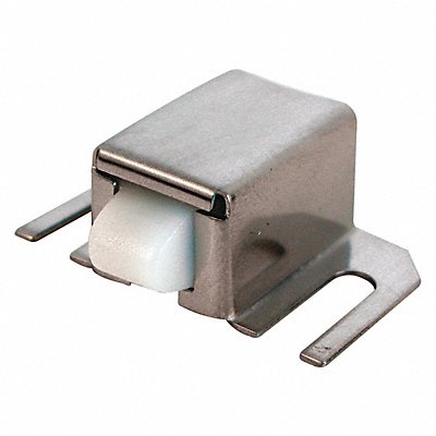PRIME-LINE MP6014 Swing Shower Door Catch HDPE Tip S/S PK2