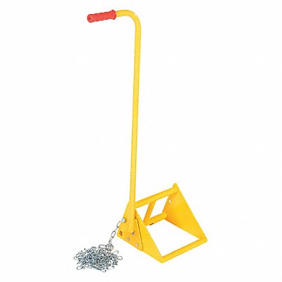 VESTIL FAB10ERGO Fabricated Ergo-Handled Wheel Chock 10