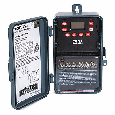TORK EWZ201C Electronic Timer Astronomic Grey Plastic