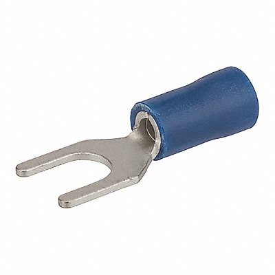 NSI INDUSTRIES S1610V Fork Terminal Vinyl #10 Stud 16-14 AWG