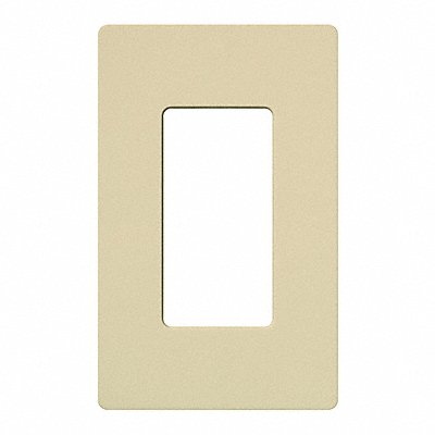 LUTRON CW1IV Wallplate 1-Gang Decora Ivory