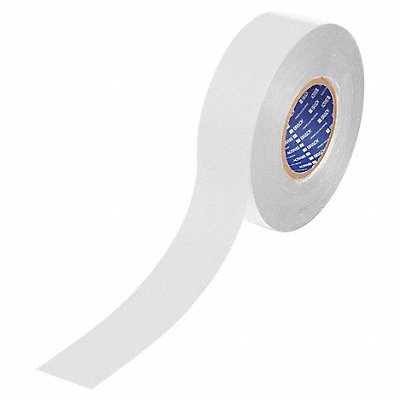 BRADY 177021 Floor Marking Tape White 2 W 100ft