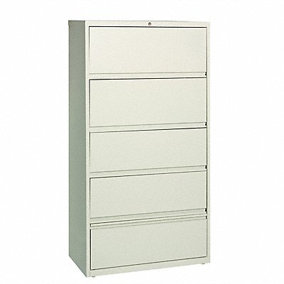 HIRSH 17901 Lateral File Cabinet 68 5/8 in H Steel