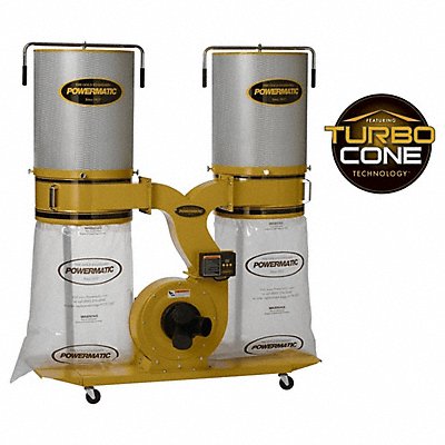 POWERMATIC PM1900TXCK3 PM1900TX-CK3 3HP 3Ph w/Canister Kit