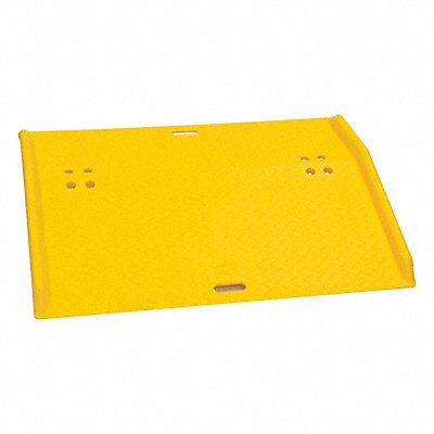 GRAINGER 1797 Dockplate Polyethylene 750 lb 36 x 48 In