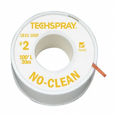 TECHSPRAY 1815100F TECHSPRAY No.2 Desoldering Braid