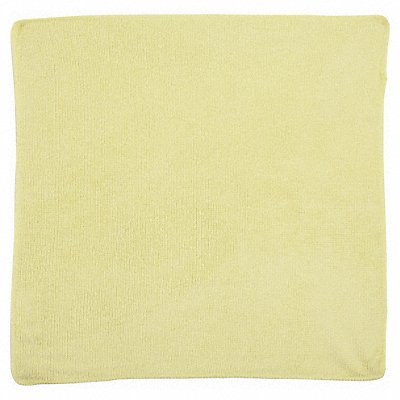 RUBBERMAID COMMERCIAL PRODUCTS 1820584 Microfiber Cloth 16 x 16 Yellow PK24