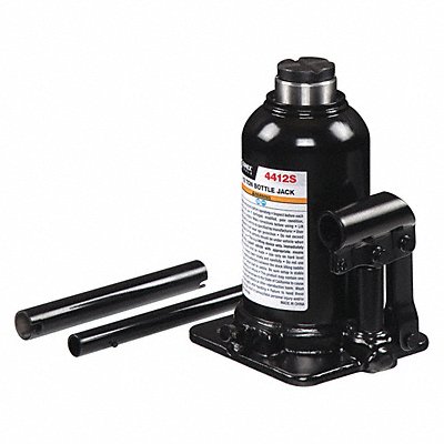 SUNEX TOOLS 4412S Fully Welded Short Bottle Jack 12 tons