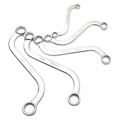 SUNEX TOOLS 9940M S-Style Wrench Set Metric 5 pcs.