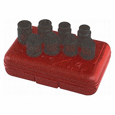 SUNEX TOOLS 2841 Pipe Plug Socket Set 8 pcs. 1/2 Drive